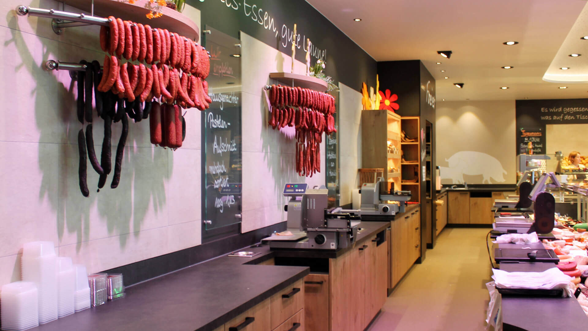 simus RAUMKONZEPTE- Metzgerei Freier, Kandel - Minderslachen